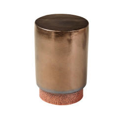  Bout de canapé en céramique H45 - bronze  Astré