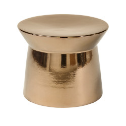  Bout de canapé en céramique H30 - bronze  Chai