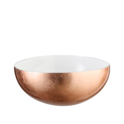  Bol en noix de coco laqué - cuivre light  Signature