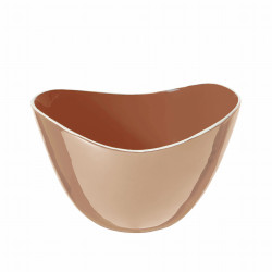  Saladier en bambou laqué - pastel argile  Signature